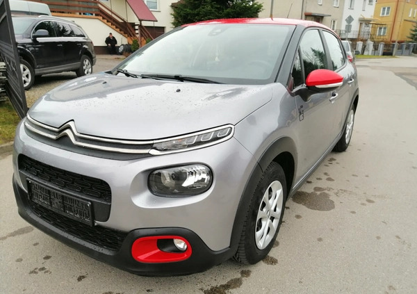 Citroen C3 cena 44500 przebieg: 68656, rok produkcji 2019 z Krasnystaw małe 352